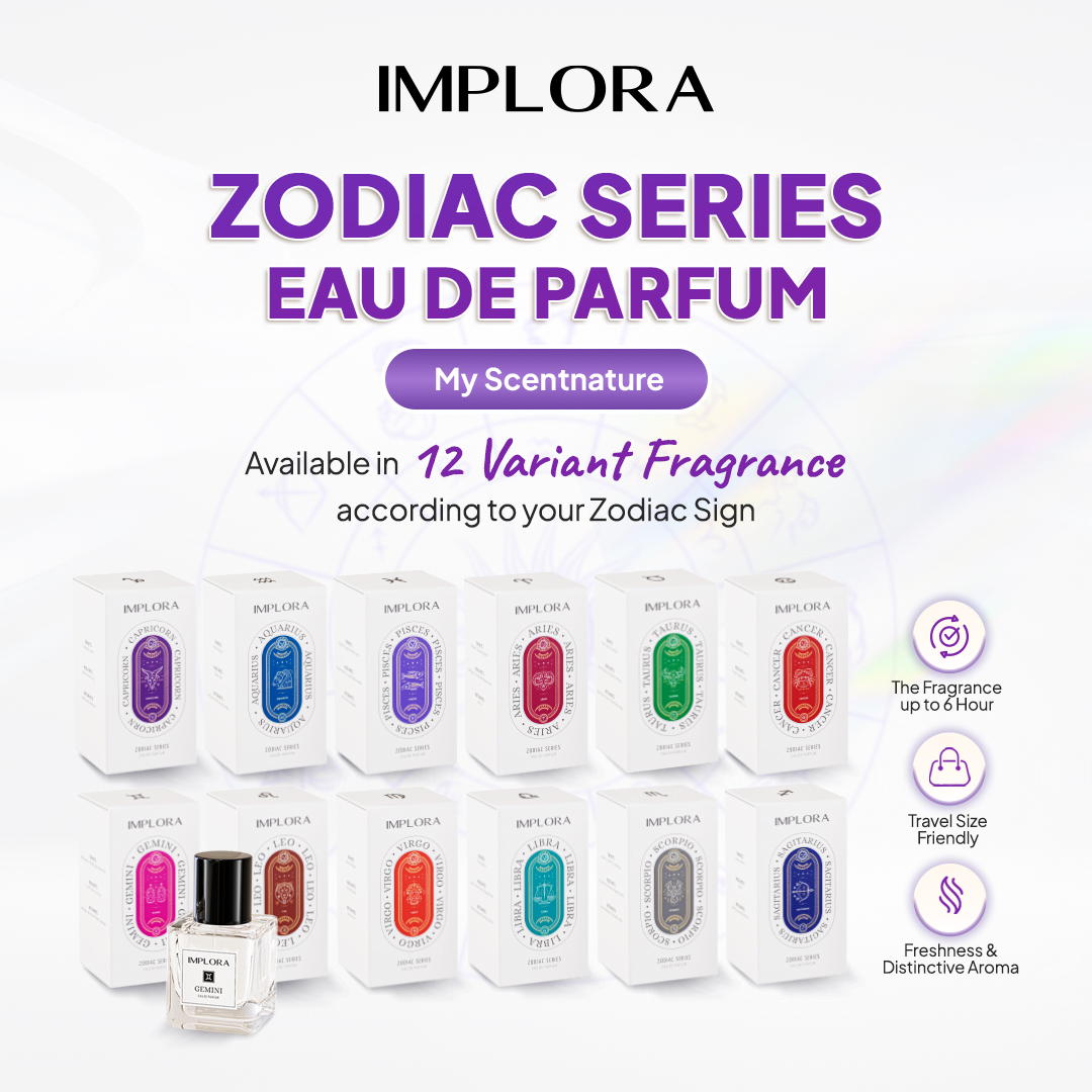 IMPLORA ZODIAC SERIES EAU DE PARFUM | Inaexport