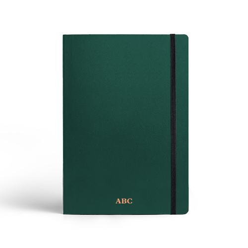 NOTEBOOK A5 LINE GREEN