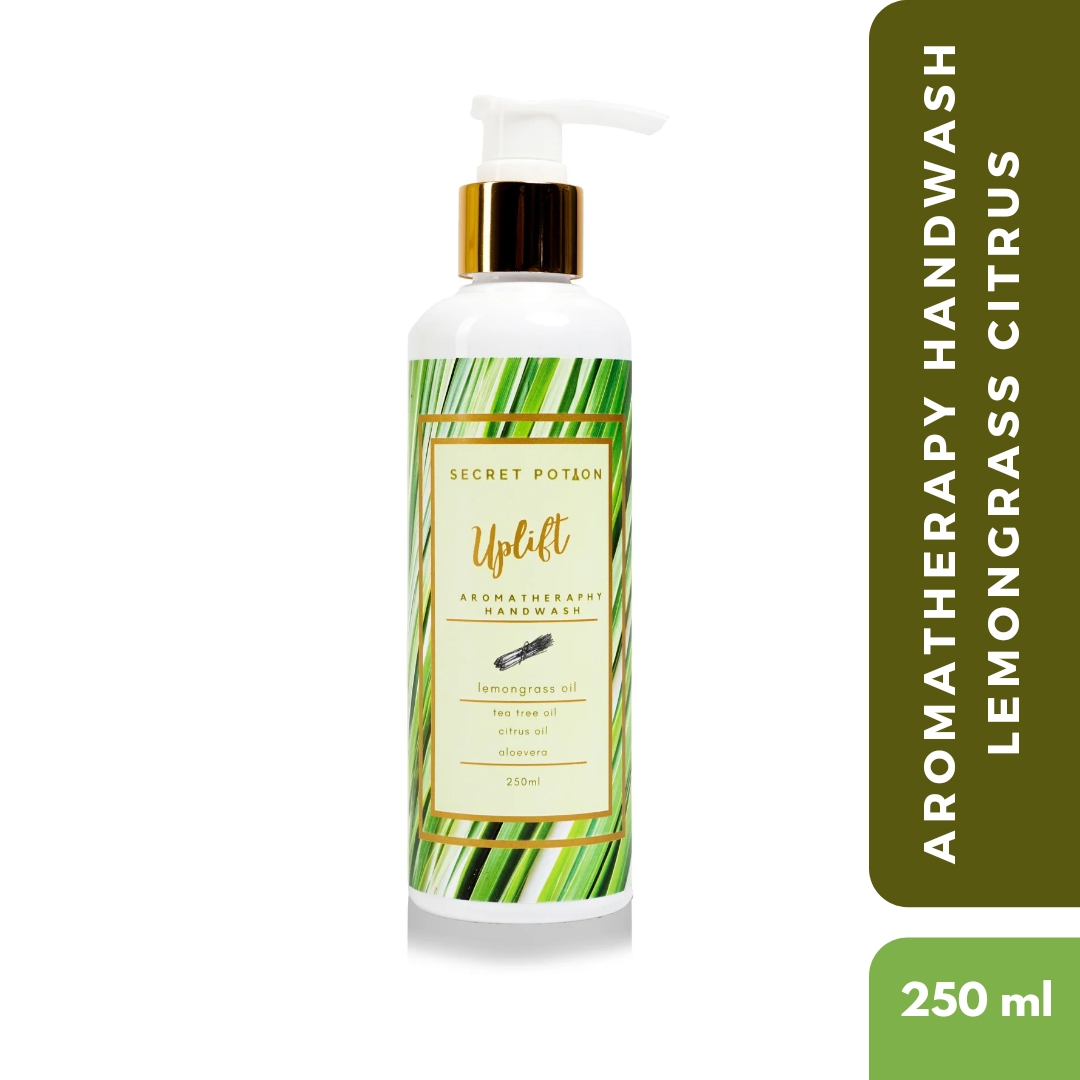Secret Potion Aromatherapy Hand Wash Fragrance Free - Uplift - Lemongrass Citrus